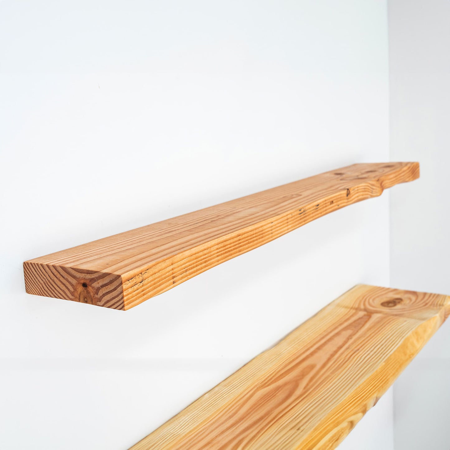 Rustic Natural Floating Shelf 130cm