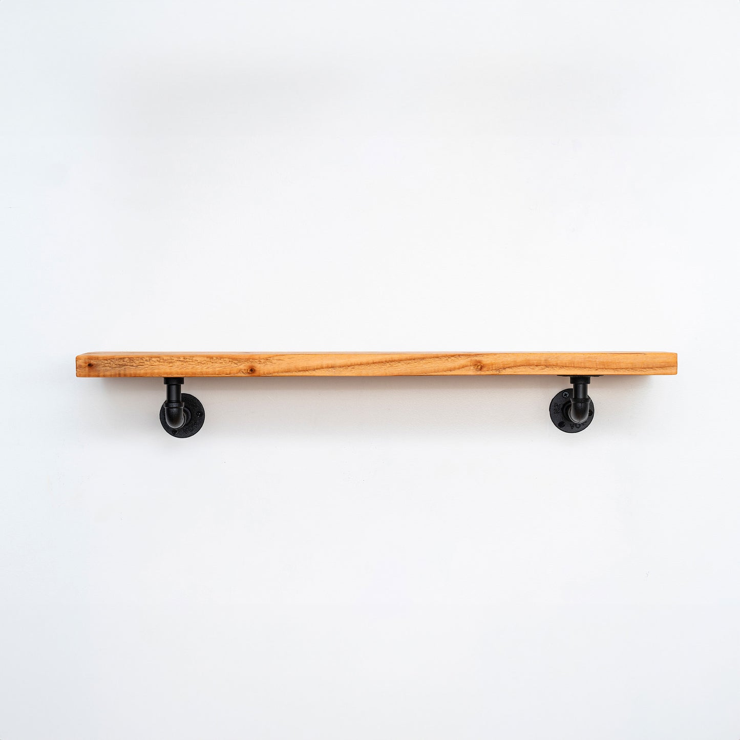 Rustic Pipe Bracket Shelf 60cm