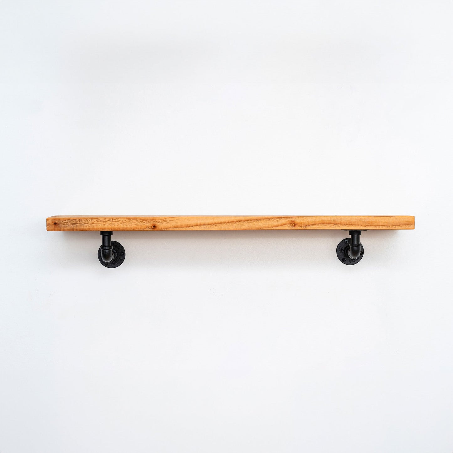Rustic Pipe Bracket Shelf 130cm