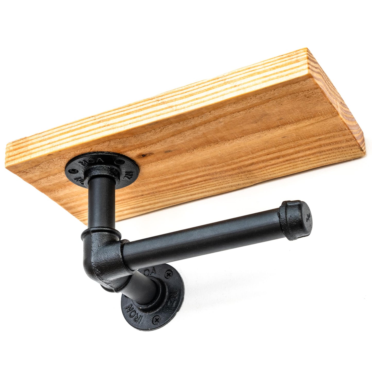Toilet Roll Holder With Shelf