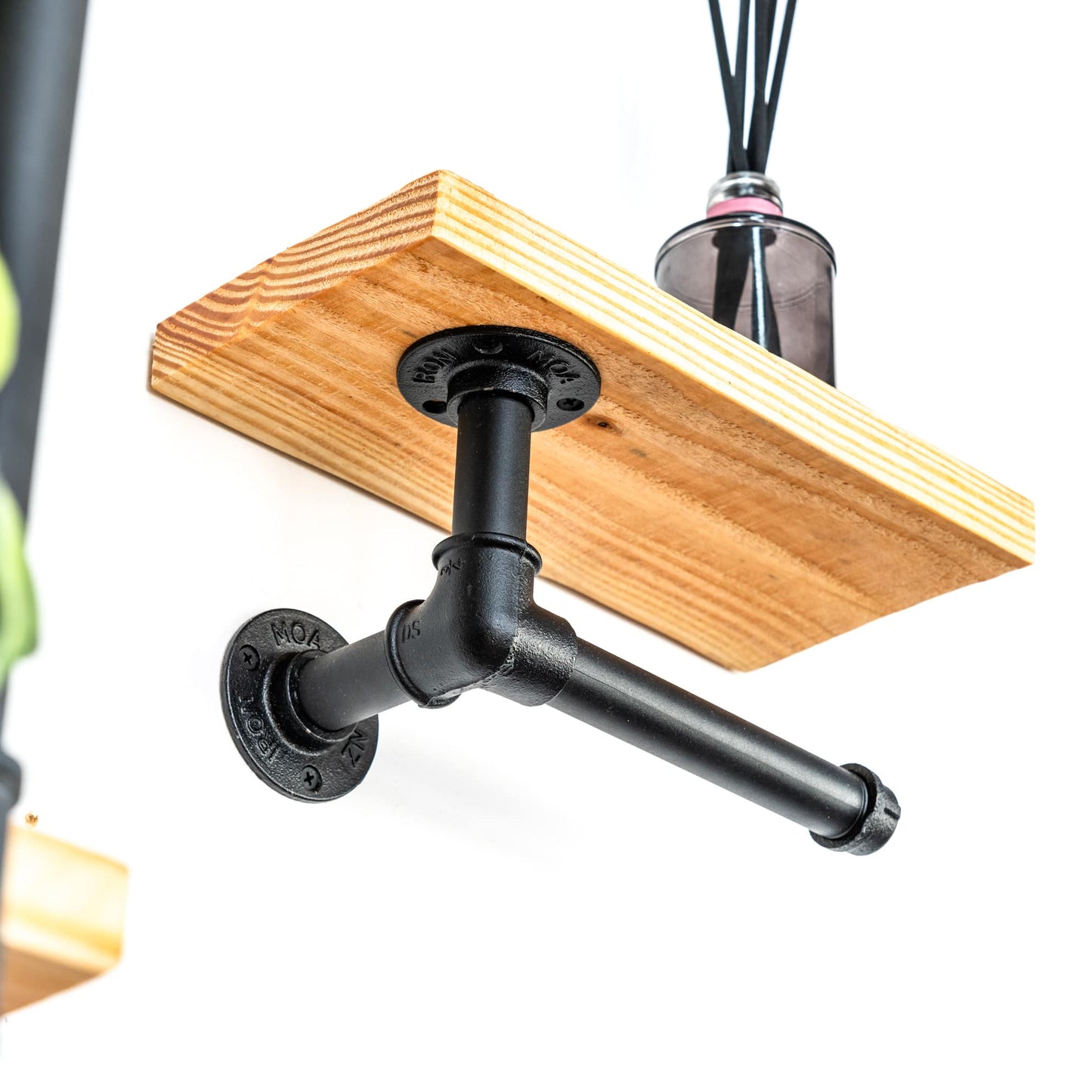 Toilet Roll Holder With Shelf
