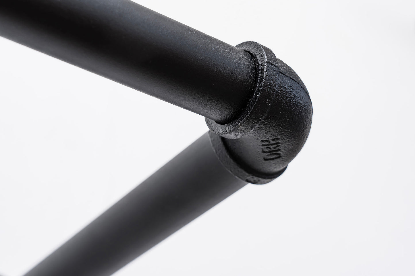 Industrial Clothing Rail (Black)