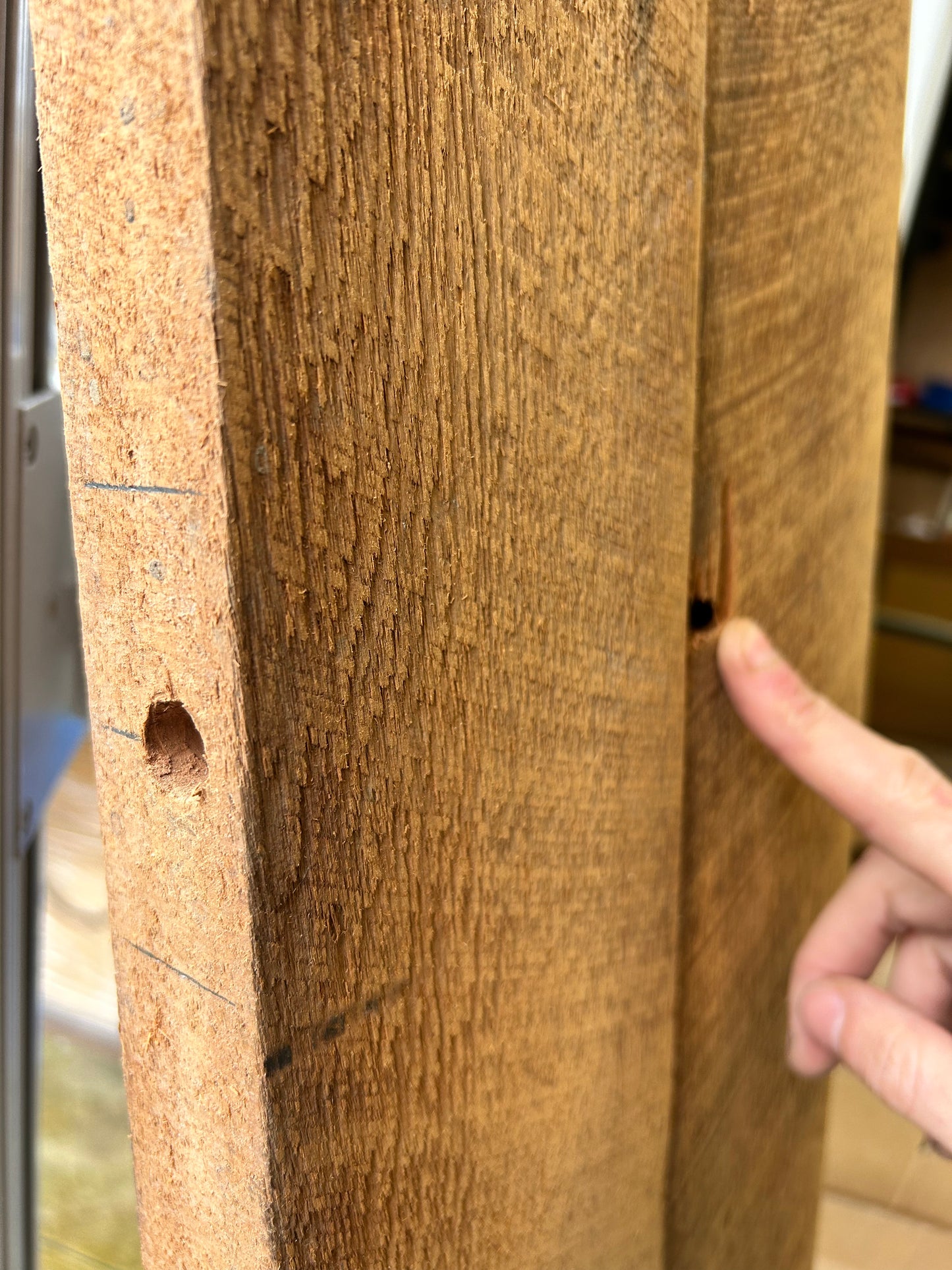 Reclaimed Kauri Floating Shelf CLEARANCE 2
