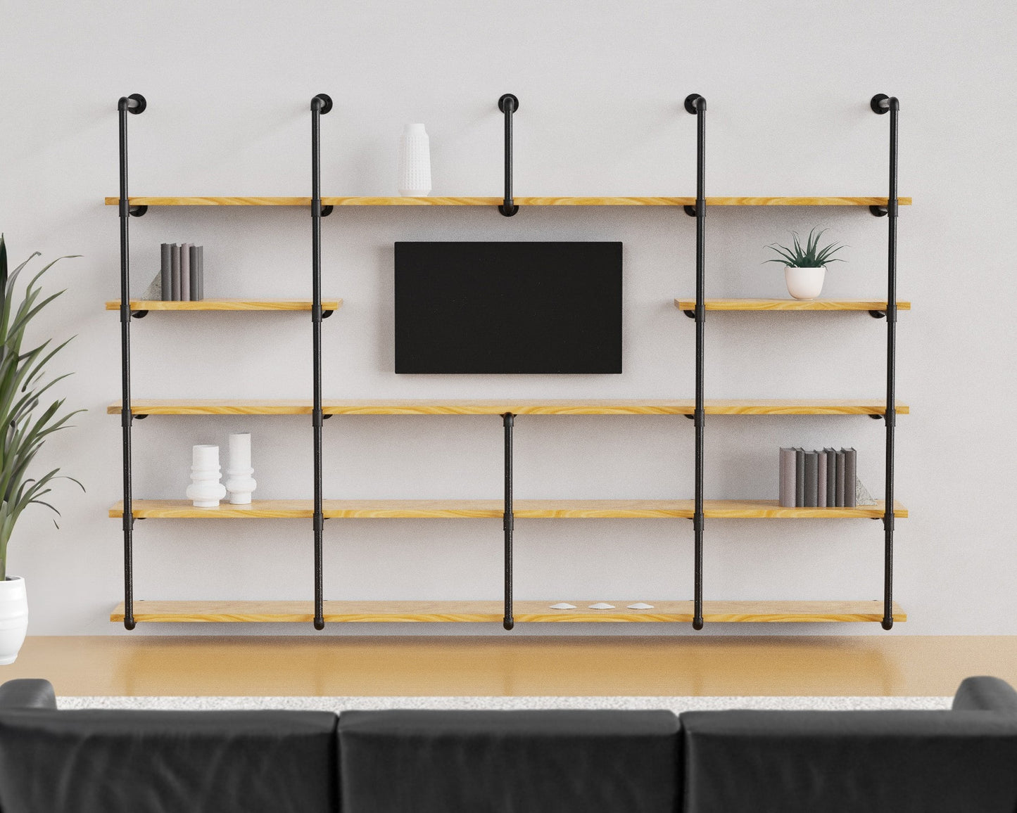 Lounge Shelving Display
