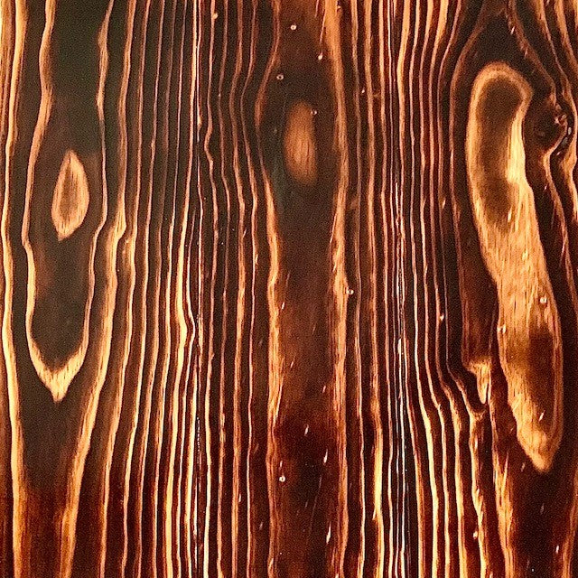 Charred NZ Pine Table Top 750x750