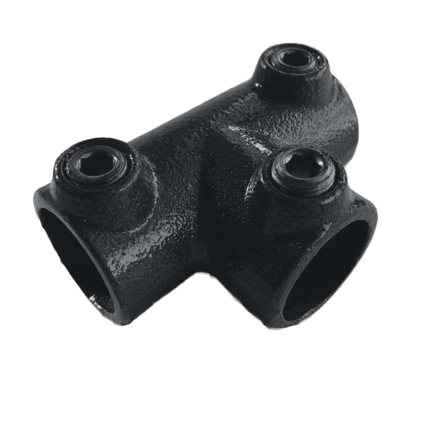 Classic Black (20mm) Clamp Tee Large