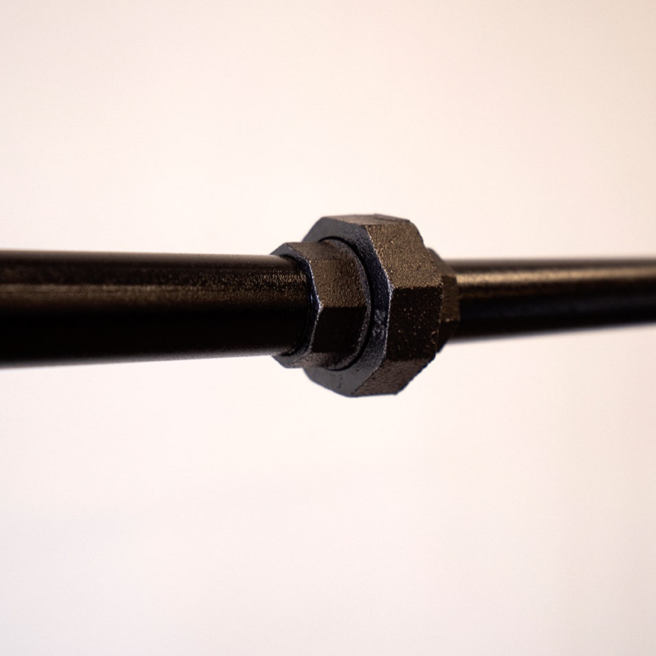 Double Clothing Rail Rack