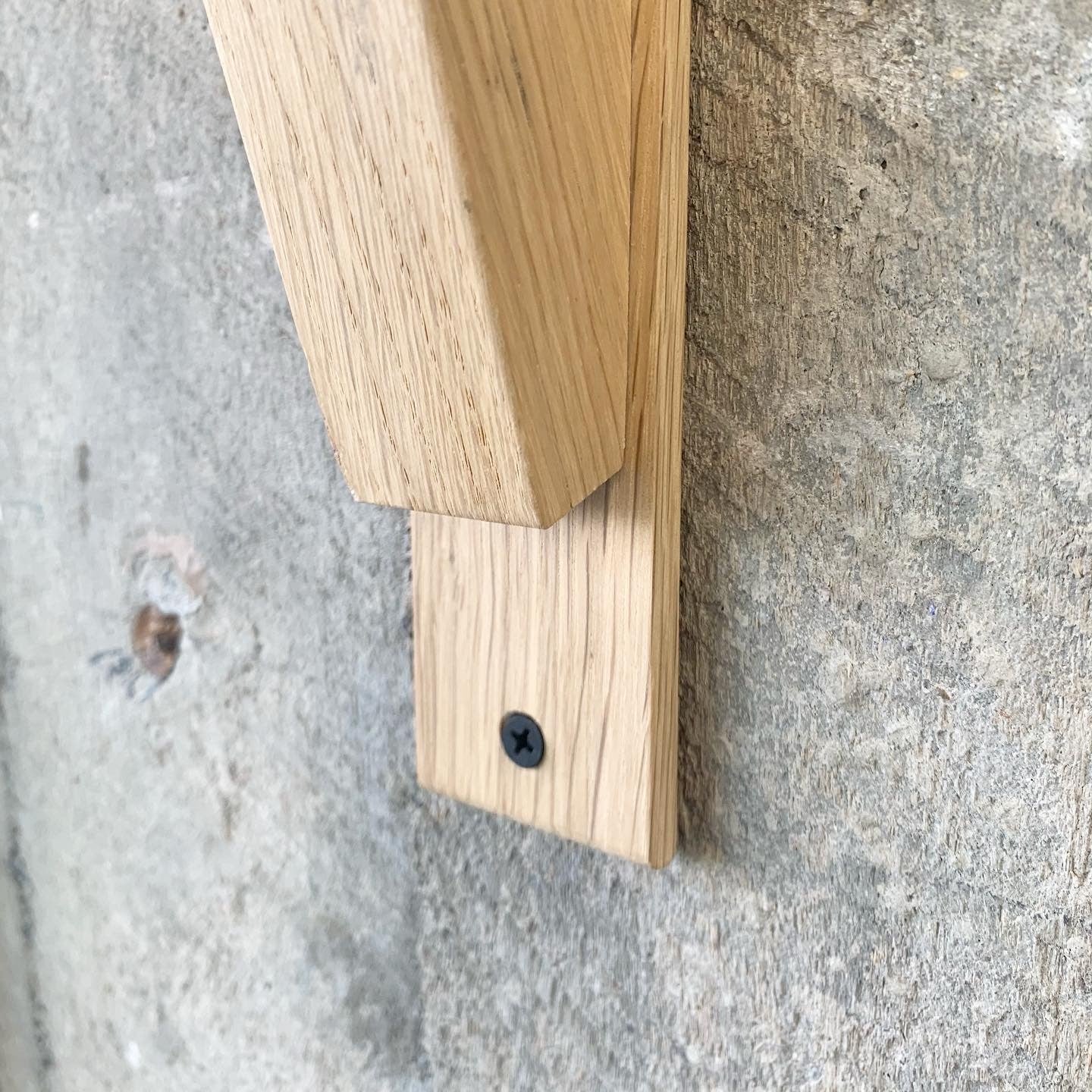 American Oak Coat Hook