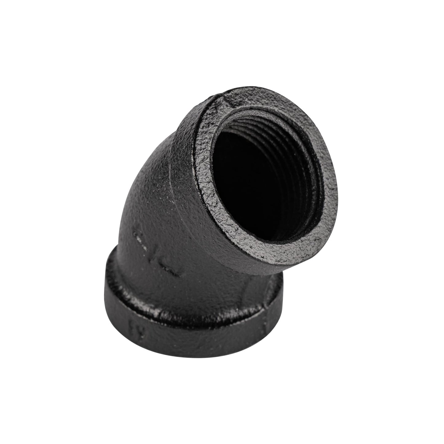 Black (20mm) 45 Degree Elbow