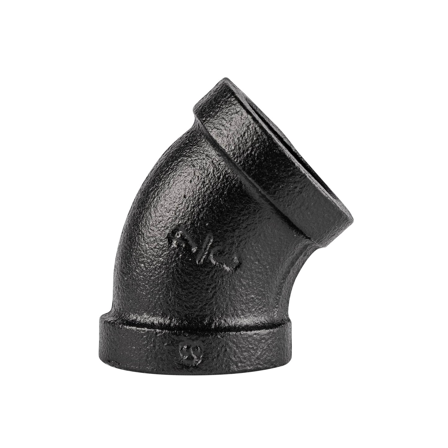 Black (20mm) 45 Degree Elbow