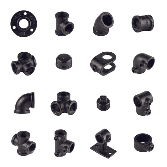 Black Pipe Fittings (20mm)