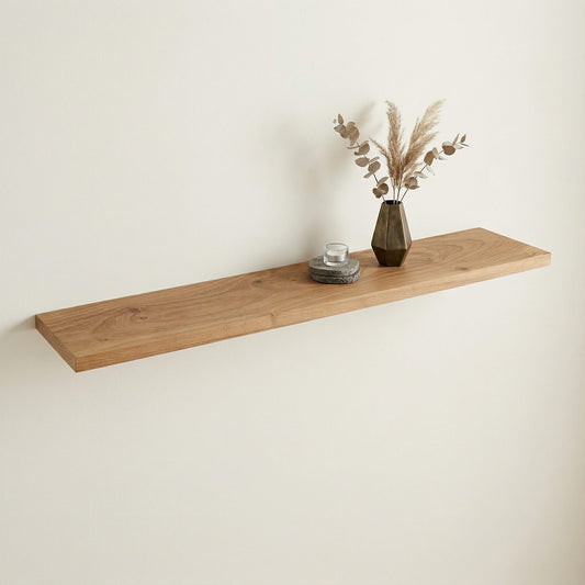 English Elm Floating Shelf - Small