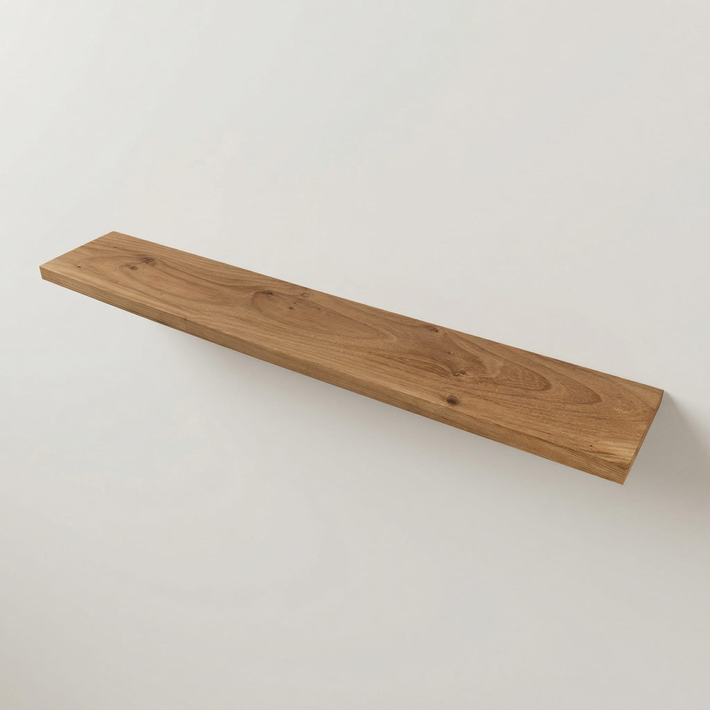 English Elm Floating Shelf - Small
