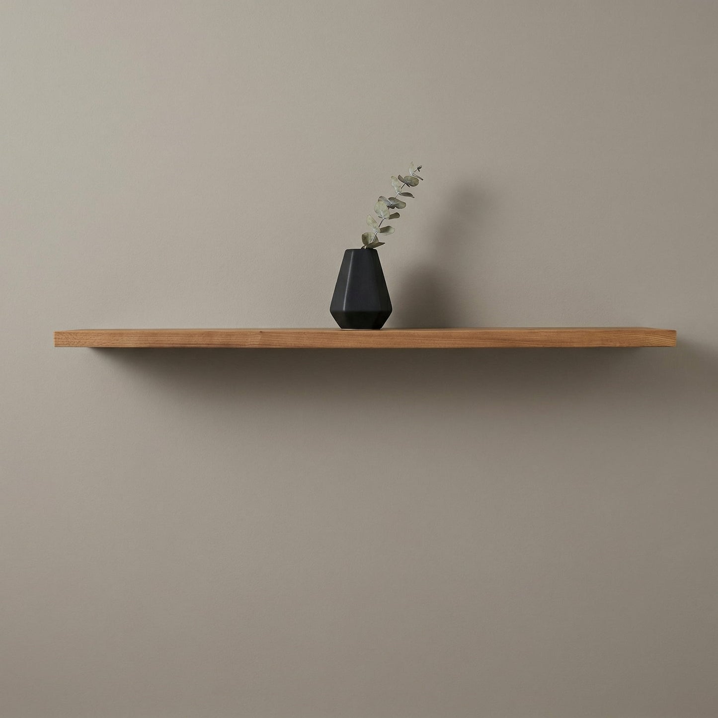 English Elm Floating Shelf - Small