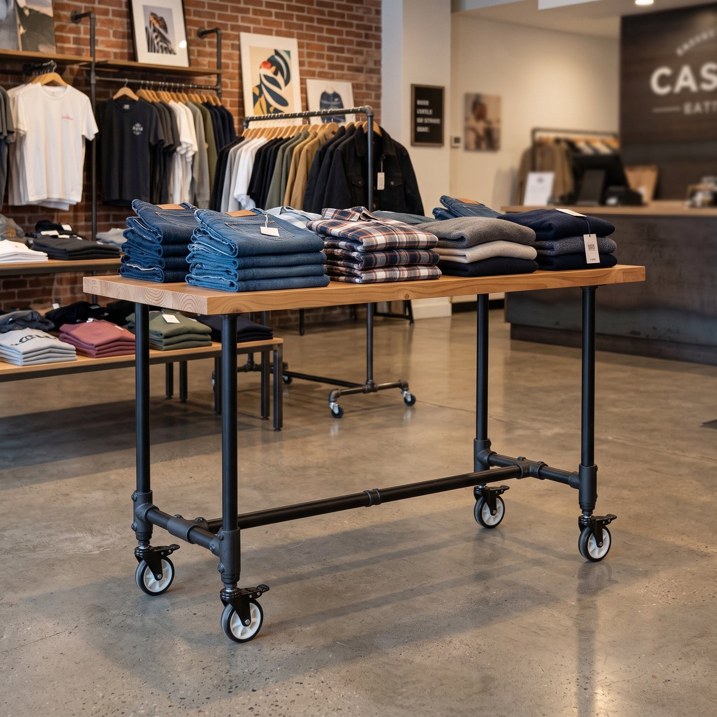 Pipe Table Frame