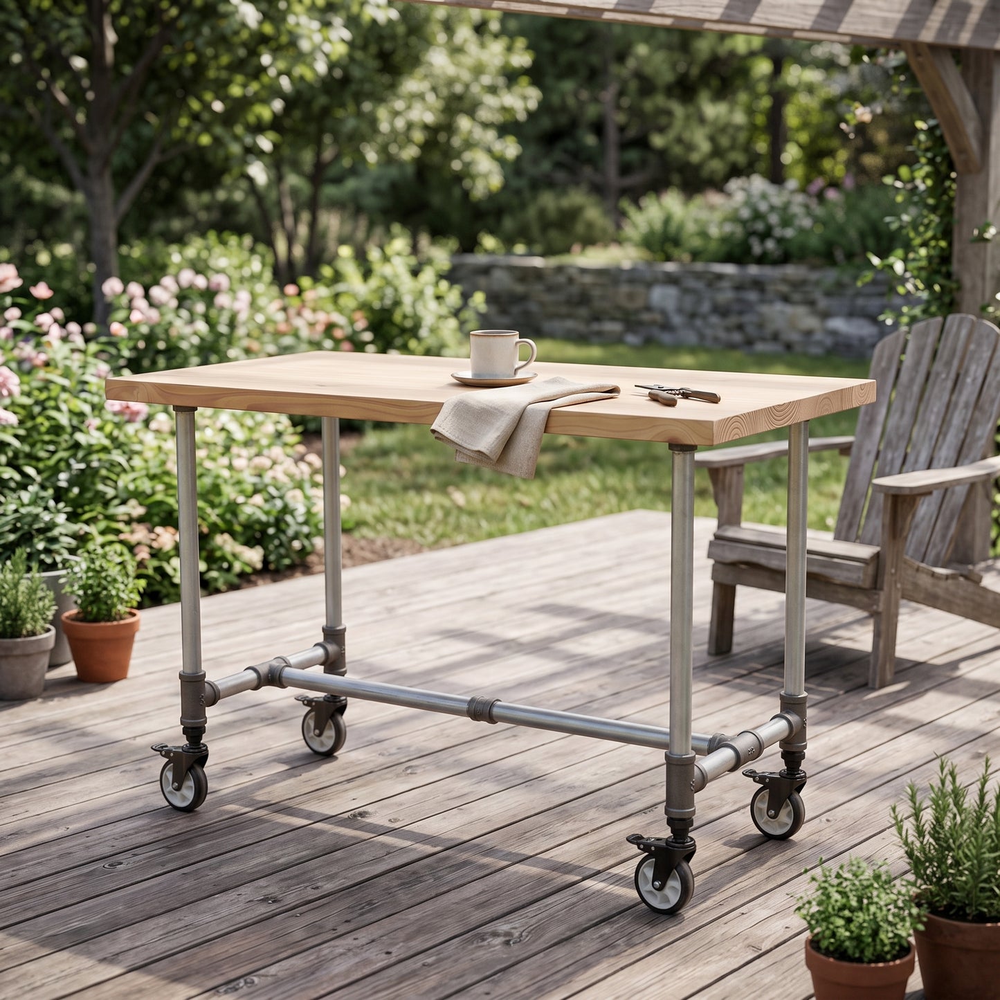 Pipe Table Frame