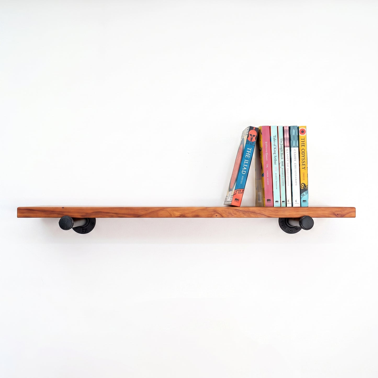Redwood Pipe Shelf