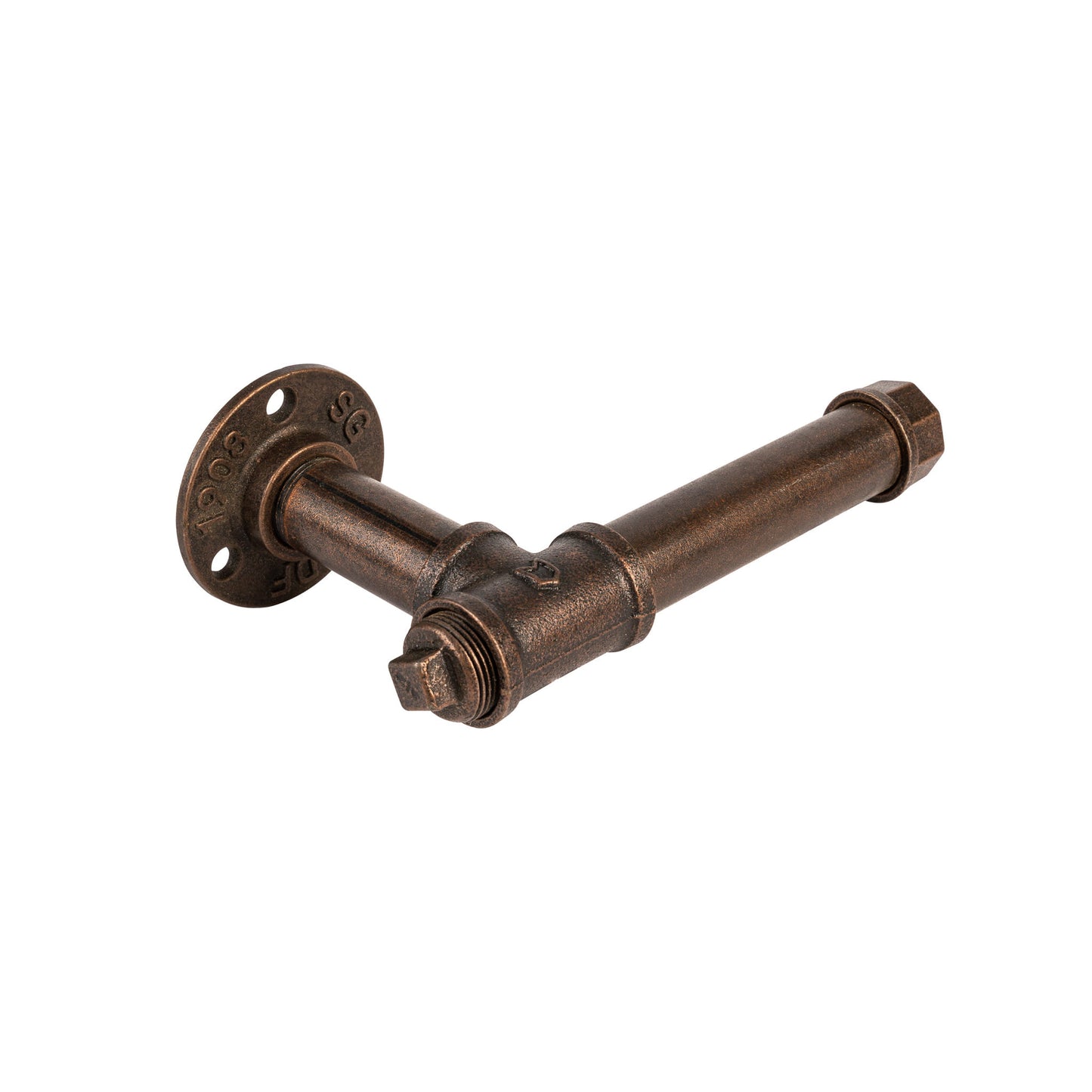 Toilet Roll Holder Rustic Bronze