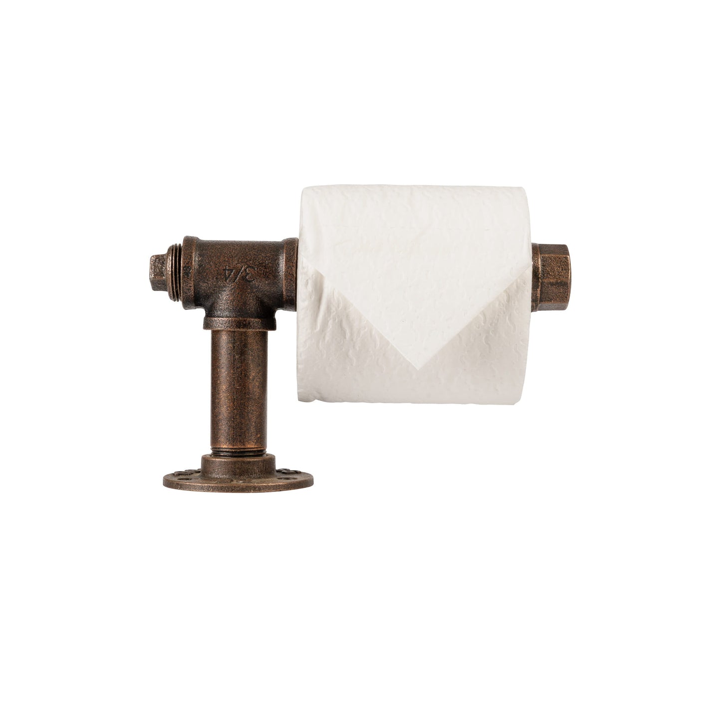 Toilet Roll Holder Rustic Bronze