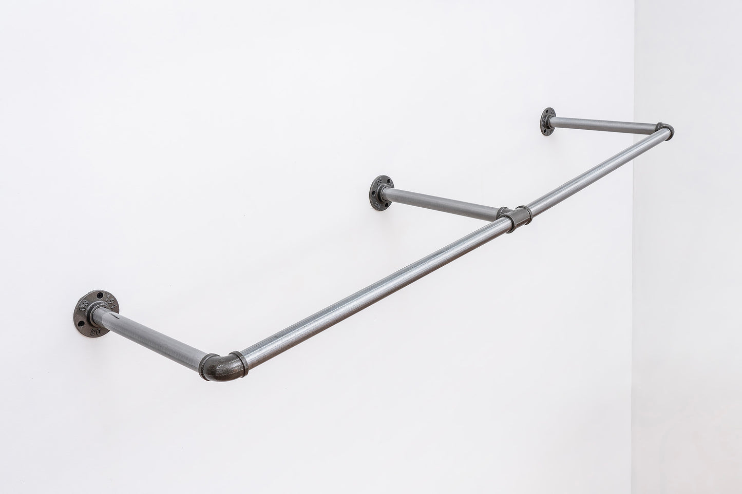 Industrial Clothing Rail With Centre Support