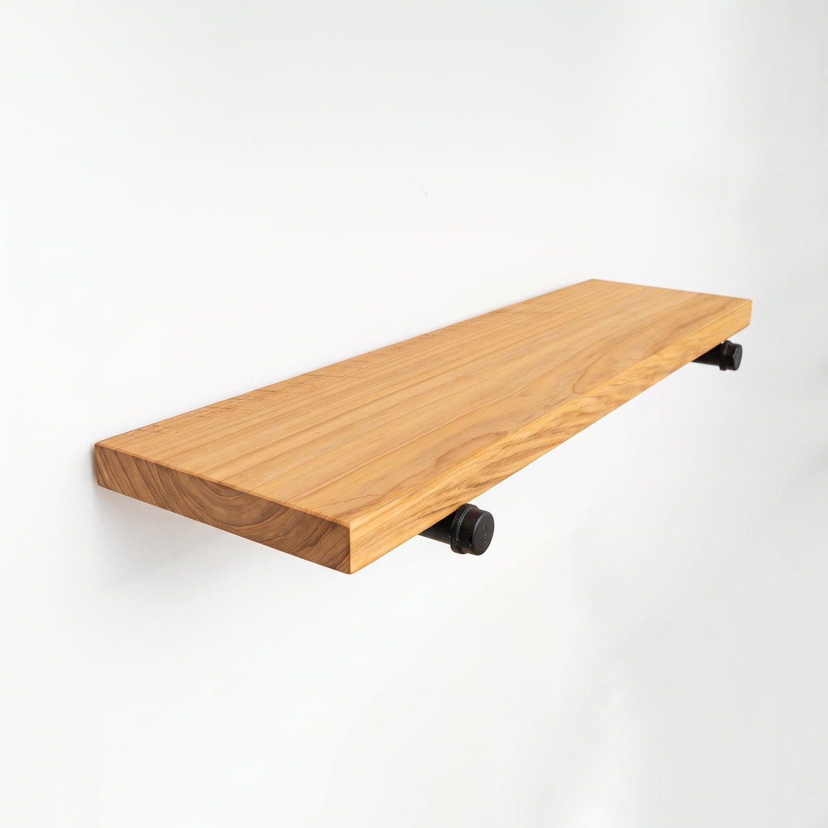 Macrocarpa Industrial Pipe Shelf 20cm