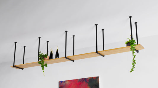 Ceiling Hung Shelving