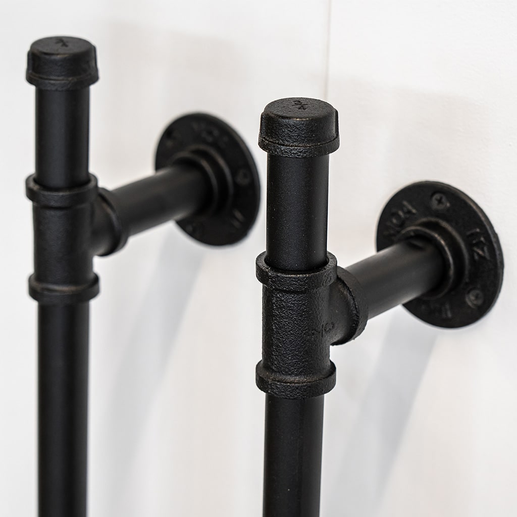 Large Barn Door Handle Black