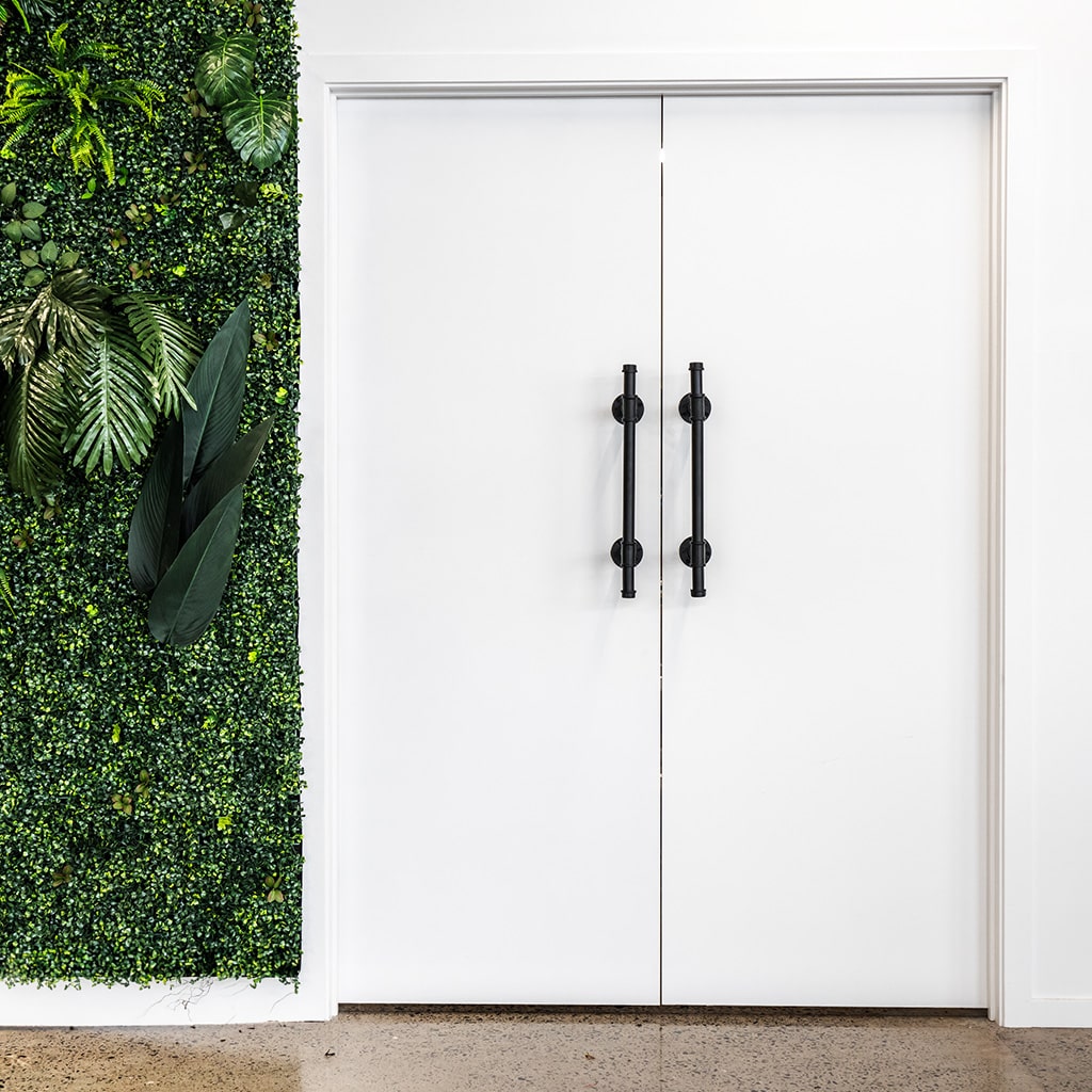 Large Barn Door Handle Black