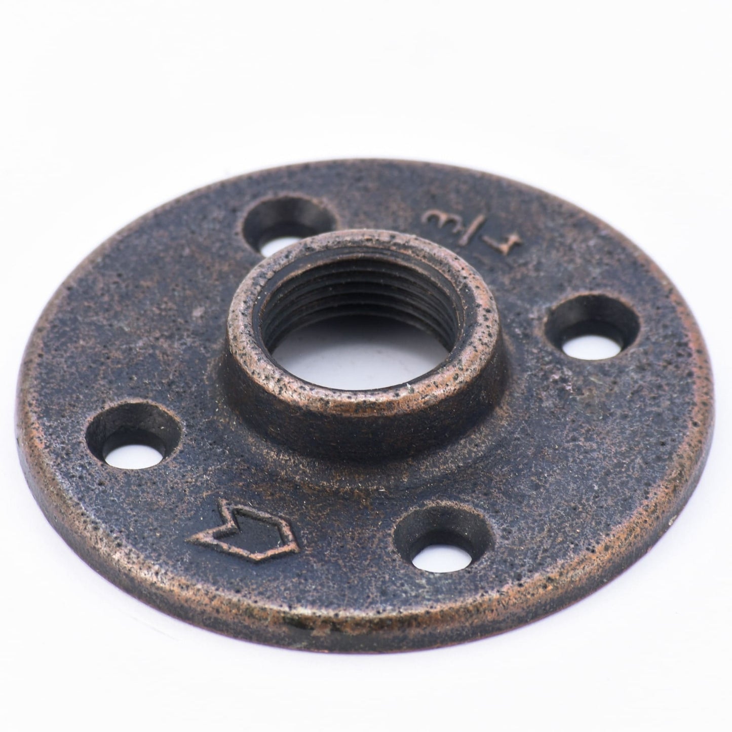 Rustic Bronze (15mm) 4 Hole Flange